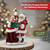 Enesco Possible Dreams Santa Figurine, Merry Carolers (6016463)
