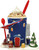 Department 56 North Pole Village, Forecasting Blizzard - Set of 2 (6014532)