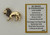 Ganz Charm, Be Brave and Courageous - Lion (ER70990)