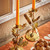 TAG Candle Holder, Oak Leaf and Acorn - Taper (G20222)