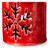 TAG Enamel Lantern, Snowflake -Small (G20232)