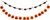 TAG Felt Garland, Happy Halloween (G20359)