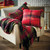 TAG Throw, Wooly Plaid with Fringe (G20361)