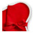 TAG Scallop Napkins, Red - Set of 4 (G20420)