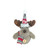 Hanna's Handiworks Ornament, Jolly Plaid Moose - Hat (15409A)