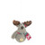 Hanna's Handiworks Ornament, Jolly Plaid Moose - Bow (15409B)