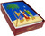 Caspari Boxed Christmas Cards, 3 Wise Men & Palm Tree - 15 Cards (104101)