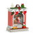 RAZ Imports 10" Dog Santa Lighted Water Fireplace (4500798)