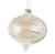 Raz Imports Pearlescent Glass Ornament, Onion Shape (4522897B)