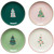 Now Designs Appetizer Plates, Glitzmas - Set of 4 (JPT2595D) Now Designs Appetizer Plates, Glitzmas - Set of 4 (JPT2595D)