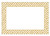 Caspari Place Cards, Gold Fretwork Foil - 2 Packs (95907P)