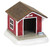 Department 56 Village Accessories Backyard Dog House