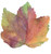 Caspari Die-Cut Placemat, Autumn Leaf - Set of 4 (3066PMS) Caspari Die-Cut Placemat, Autumn Leaf - Set of 4 (3066PMS)