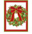 Caspari Boxed Christmas Cards, White Pine & Red Bow Wreath - Box of 15 cards & envelopes (105214) Caspari Boxed Christmas Cards, White Pine & Red Bow Wreath - Box of 15 cards & envelopes (105214)