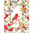 Caspari Boxed Christmas Cards, Winter Birds & Berries - Box of 15 cards & envelopes (105206) Caspari Boxed Christmas Cards, Winter Birds & Berries - Box of 15 cards & envelopes (105206)