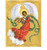 Caspari Boxed Christmas Cards, Angel with Garland - Box of 15 cards & envelopes (105302) Caspari Boxed Christmas Cards, Angel with Garland - Box of 15 cards & envelopes (105302)
