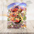 SANTORO Swing Card, Christmas 3D Pop Up Card - Christmas Market (XSC207)