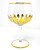 Gage Anniversary Edition 24K Gold Venetian Gin/Oversized Wine Glass, 27 oz (PCVA524)