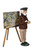 Byers' Choice Caroler, Pierre Renoir with Easel (2267R)