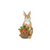 Hanna's Handiworks Figure - Carrot Basket Bunny, Brown (65467A)