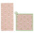 Boston International Potholder & Towel Set, Pink Daisy (DIV26016)