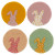 Boston International Coasters - Felted Bunny (HAT25155)