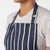 Now Designs Chef's Apron, Butcher Stripe (2500348)