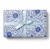 Caspari Gift Wrap Roll, Indigo Garden Blue & White (10158RC)