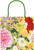 Caspari Small Square Gift Bag, A Profusion Of Flowers (10155B1.5)