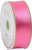 Caspari Solid Satin Wired Ribbon, Pink And Green - 10 Yards (R753)