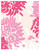 Caspari Assorted Note Cards, Chrysanthemum - Box of 10 (96616.46A)