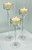 Biedermann & Sons 4-Pack Floating Lotus Candles, White (C1000WT)