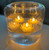 Biedermann & Sons 4-Pack Floating Lotus Candles, White (C1000WT)
