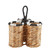 Mud Pie Stripe Woven Utensil Holder (45800072)
