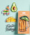 Mud Pie Acrylic Drink Markers, Beer - 5-Piece Assorted Set (48600216B)