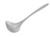 Gourmac Melamine 11.25" Soup Ladle, White (3525WH)