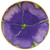 Merritt Botanic Garden 8.5" Salad Plate - Purple (19593)