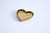 Pampa Bay Love is in the Air Small Porcelain Heart Dish, Gold (CER-2643-G)
