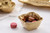 Pampa Bay Titanium-Plated Porcelain Square Snack Bowl (CER-2251-G)