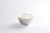 Pampa Bay Titanium-Plated Porcelain Small Bowl, White/Silver (THS-2600-W)