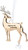 Ganz Reindeer Ornament, Nurses are A Blessing (EX34600)