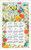 Kay Dee Calendar Towel, Butterfly Garden - 2027 (F3576)