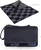 Picnic Time Blanket Tote, Adjustable Strap & Zippered Pocket, Black Checkers (820-00-291-000-0)