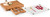 Picnic Time Cutting Board & Tools Set, Concerto Glass Top - Indiana University (919-00-505-674-0)