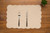 C&F Home Scallop Quilted Rectangular Placemats, Christiana Khaki - Set of 4 (C862623558T)