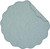 C&F Home Round Scallop Quilted Placemats, Christiana Breeze - Set of 4 (C862603558B)