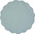 C&F Home Round Scallop Quilted Placemats, Christiana Breeze - Set of 4 (C862603558B)