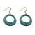Origin Hollow Circles Earring - Turquoise (1726-2)