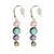 Origin Pastel Rainbow Dot Earring - 0.75" (7037-4)