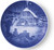 Bing & Grøndah 2019 Christmas Plate, Chopping Wood (1027173)